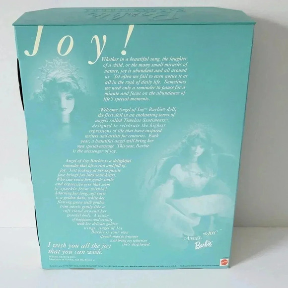 Barbie Angel Of Joy Doll NWT 1998 First In Series - Picture 2 of 2